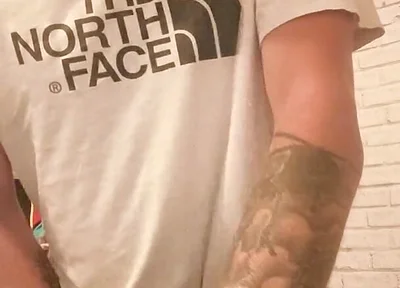 Big Dick Wanking and Smoking