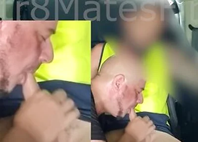 Str8 Aussie Tradie Gets First Time Gay Blow Job - Subtitled