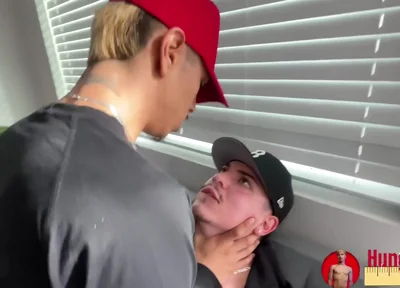 Cholo Thug Fucks Twink On Dirty Couch