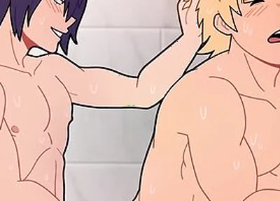 Tamaki Vs Mirio In The Gym Shower, Gay Porn Version Of The Anime My Hero Academia