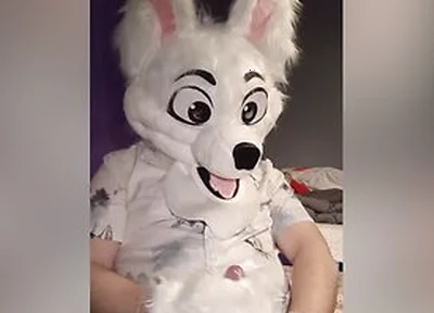 Fursuit Pubby Paws Off Until He