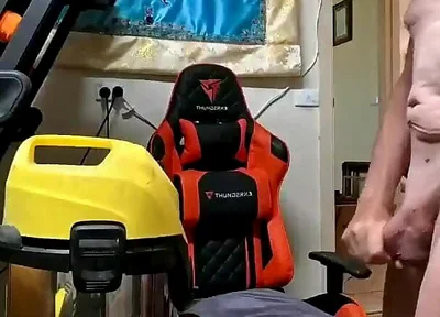 Me Having Fun with the Vacuum