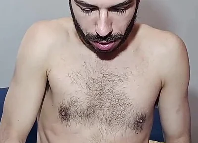 First Time on Video Sucking a Dildo