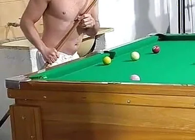 Me, Carmona, Opaido Carmona and Viking De Taubaté Started a Game of Pool Naked