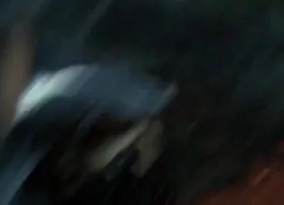 Cumshot in Public at Night
