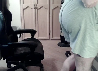 Hot Camboy Works His Legs and Nipples