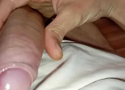 The Boy Enjoys Moaning Knowing That You See How His Huge Dick Dribbles A Lot Of Sperm
