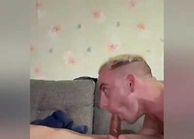 Throat Daddy - Twink Taking A Load Down His Throat From Stepdaddy