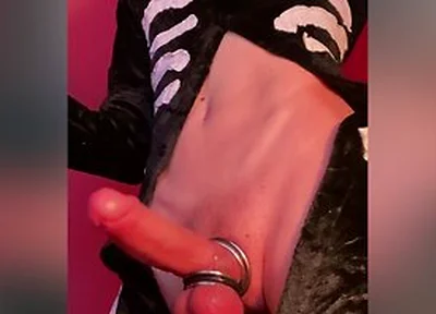Twink Tries To Milk His Needy Bone (gone Spooky)