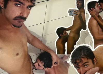My Straight Friend and I Lose Control in the Shower…