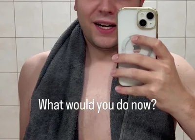 Just Got Out of the Shower - What Would You Like to Do with Me Now?