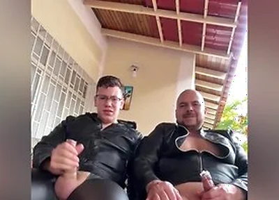 Hot Jerkoff With A Condom Till Cums On His Cock