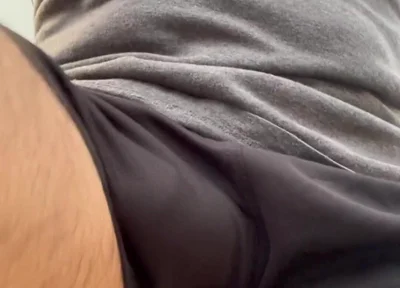 He's Just Showing off His Bulge...