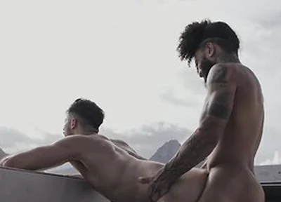 Andy Rodrigues Fucking Markin Wolf In A Rio Rooftop