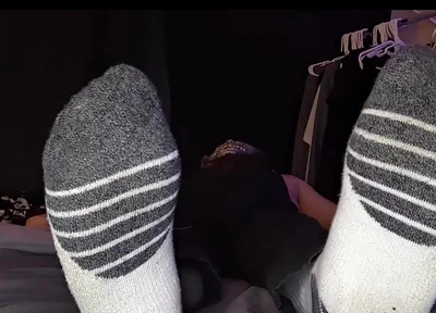 Shoes and Socks Domination by Scary Bunny