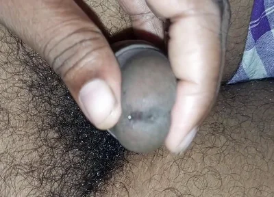 Desi Aunty Licking Cock Masterbation with Condom
