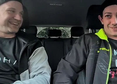 Cum Stained Shirt 3 Risky Car Fun