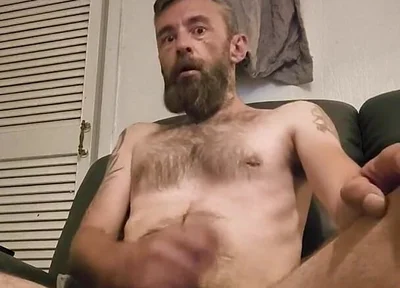 Big Dick Wanking and Bellybutton Playing