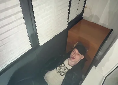 Leather Biker Piss on Leather Scally Chav Guy