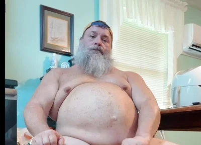 Stroking My Thick Stepdaddy Bubba Cock in the Kitchen
