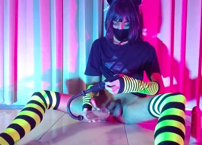 Horny Cross-dressing Fucking