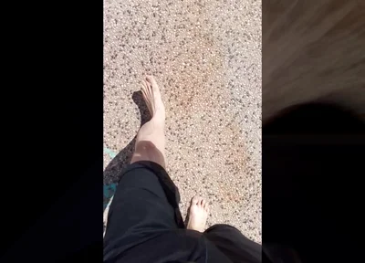 Jon Arteen Is a Naughty Boy Scout Who Walks Barefoot in the Street Outside for You Fans of Bare Feet