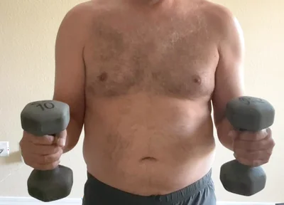 Stretching and lifting weights