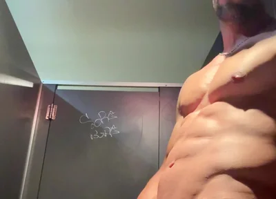 A Day of Risky Nudity Ends in Naked Masturbation on Ladies Bathroom