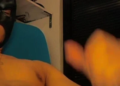 Masturbating in the Room of a Well-endowed, Horny Guy