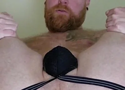 Mid-workout, Needed to Show off My Sweaty Fuck Hole
