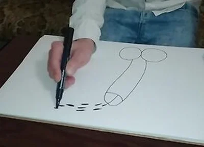Stepdad Catches Stepson Drawing A Penis And Makes Him Ride His Thick Cock Bareback