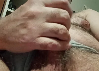 I Cum Like a Pig with Cock and Balls in the Foreground for Adriano My Follower!