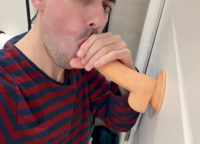 Sexy Stepdaddy Riding Dildo