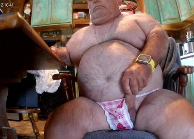 Mark Fletcher Wearing Sexy Panties Edging My Cock and Eating My Cum