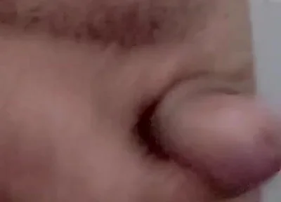 Real Masterbating in Bathroom