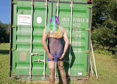Crossdresser Outside Masturbation Sessions