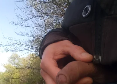 Jon Arteen Pulls Out His Beautiful Penis and Urinates Outdoors. Gay Porn with an Asian Twink