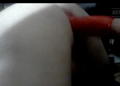 Thrusting Dildo Deep in My Ass