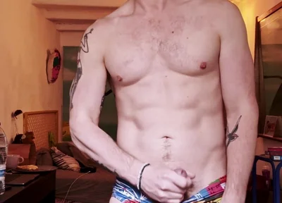 Wash Day Got Me Hard in My Swimming Trunks