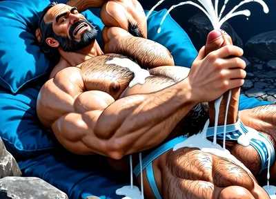 Big Cock Solo Masturbation