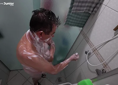Stepdaddy Taking a Shower
