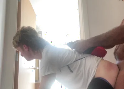 Arab StepDaddy Breeding White Twink Before Sending Him Home to His Mammy