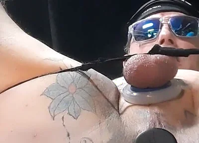 Butt Plug Anal Gape Close up