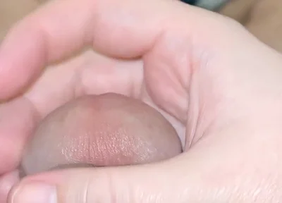 Guy on the Bed Really Wants to Cum