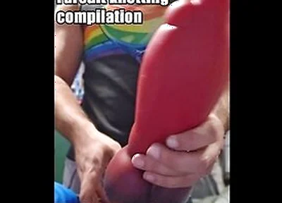 Fursuit Knotting Compilation