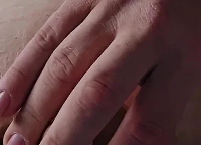 Chubby White Daddy Tries Vibrating Dildo