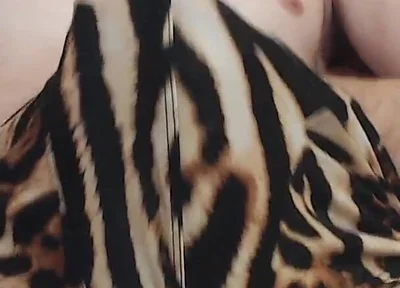 Hot Man Jerks off His Big Cock in Sexy Briefs with Ocelot Print, He Is Pulls It Out Dick and Ejaculates Thick Sperm
