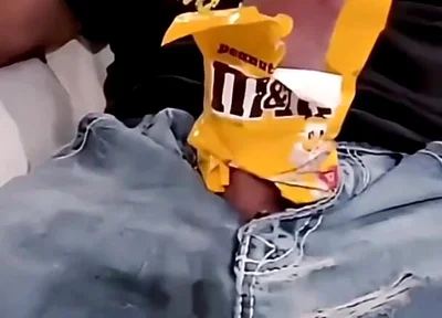 A Bag of Big Cock and M&m's...