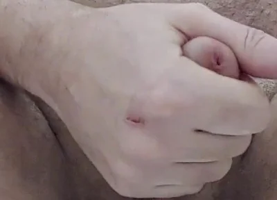 Slow Motion Piss and Cum, Along with My Hairy Balls