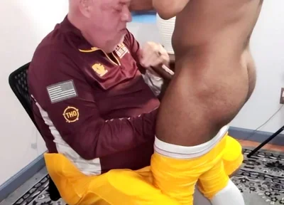 Coach Inspects Players Penis Before the Big Game.